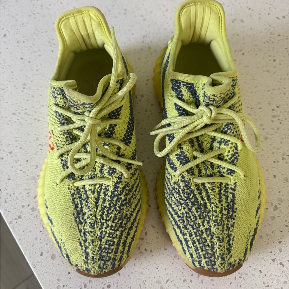 Neon Yellow Athletic Sneakers - YEEZY BOOST SPLY- 350 SIZE 7.5 Men’s fits 8.5-9w
